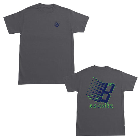 Bronze 56k - Streaker Logo Tee (Charcoal) *SALE